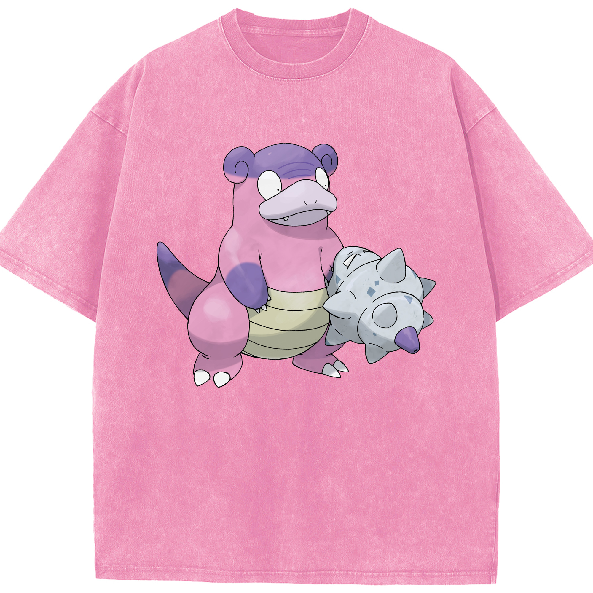 （画像用） ポケットモンスター Pokémon 綿100% ヴィンテージ風 半袖Tシャツ（フロントプリント）